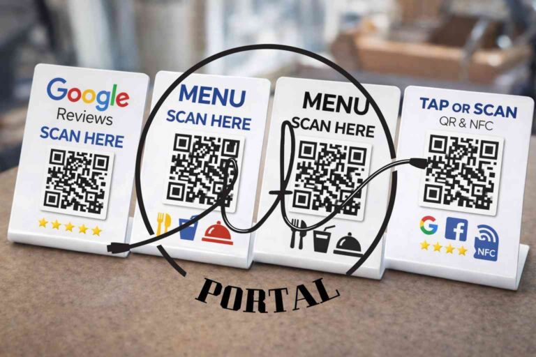 Νέα Υπηρεσία: Smart QR Table Cards για Επιχειρήσεις