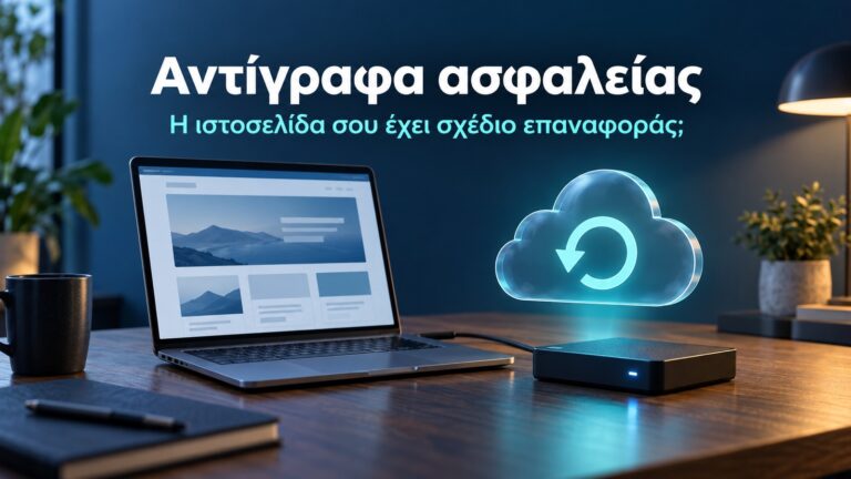 symvoliki synthesi me laptop eksoteriko disko kai cloud gia antigrafa asfaleias